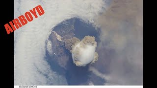 Volcano Eruption From Space As Seen From The ISS [upl. by Gerianne]