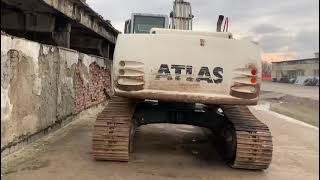 A117733  Terex  TC 225  Wheeled Excavator  7 [upl. by Tansy]