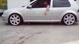 Mk4 Golf GTI  Air Ride Can crushing [upl. by Yates]