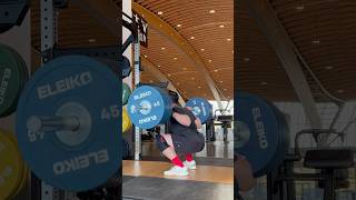 ATG Squat up to 405lb squat [upl. by Ramsa]