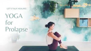 15 minutes YOGA for Prolapse amp Pelvic Floor Dysfunction No props [upl. by Nelrsa]