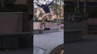 Crooked grind nollie bigflip out [upl. by Ahsinej626]