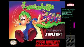 Lemmings  Intro amp Title SNES OST [upl. by Tristis]