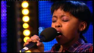 BRITAINS GOT TALENT 2013  ASANDA JEZILE 11 YRS [upl. by Nikral]