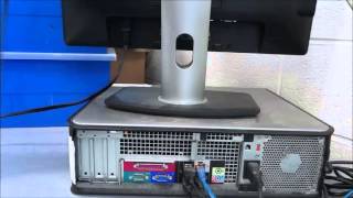 How To Connect A Monitor To A Computer With A VGA CableDesktop Computer Basics [upl. by Dehlia]