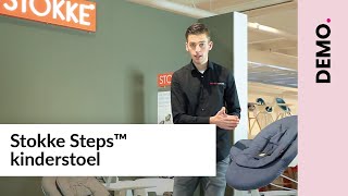 Stokke® Steps™ kinderstoel  Demo [upl. by Sennahoj]