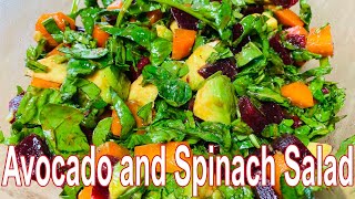 Avocado and Spinach Salad [upl. by Dalenna]