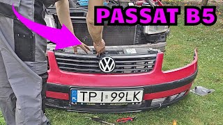 Demontage Pare Choc Avant Passat B5  Guide Rapide [upl. by Airamas38]