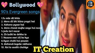 90 Evergreen Romantic Bollywood songs [upl. by Gosselin711]