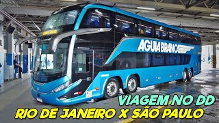 VIAJANDO no SEMI LEITO DD da ÁGUIA BRANCA RIO DE JANEIRO X SÃO PAULO NO G8 DD [upl. by Linskey522]