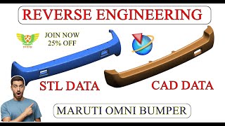 Reverse Engineering in NX Unigraphics CAR Bumper Design Scanning Data STLAlignmentmodeling [upl. by Daisie873]