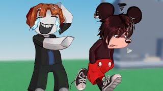 TROLLING as EMO MICKEY on ROBLOX [upl. by Etheline342]