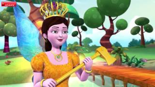 The Truthful Woodcutter  Bengali Stories for Kids  Infobells [upl. by Esereht]