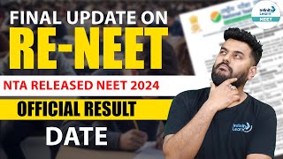 NTA Final Reply on ReNEET 2024  क्या NEET 2024 Exam दोबारा होगा 😨😨 reneet NEETpaperleak [upl. by Riha556]