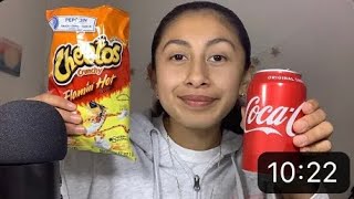 ASMRHot Cheeto Girl Eats Lunch With You roleplay 🔥removed at 28M views [upl. by Veradis]