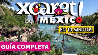 XCARET CANCUN MEXICO TODO EN 10 MINUTOS 🌴 ✅  TODO LO QUE DEBES SABER ✈️  XCARET  MEXICO [upl. by Ailido]