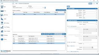 Up and Down in Technology Database  CAMWorks 2021 [upl. by Ociral]