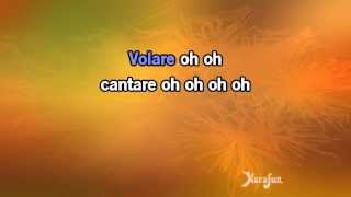 Karaoke Volare Nel blu dipinto di blu  The Gipsy Kings [upl. by Becky751]