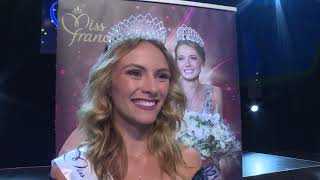 La première interview de Julie Cretin Miss FrancheComté 2021 [upl. by Atrebla]