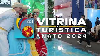 BNTV  VITRINA TURISTICA ANATO 2024  CORPRENSA COLOMBIA [upl. by Koppel]