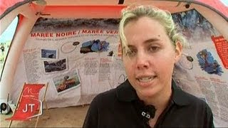 Tournée des plages de la Fondation Maud Fontenoy en Vendée [upl. by Esirehs]