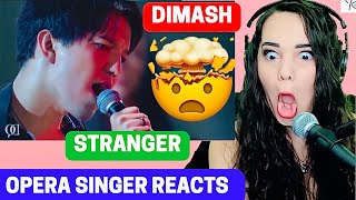 Dimash  STRANGER New Wave  Новая Волна 2021  Opera Singer REACTION [upl. by Ardnuhs]