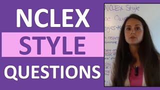 How to Answer NCLEX Style Questions for NCLEXRN amp Nursing School Exams [upl. by Ebocaj]