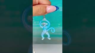 🐒🍌 Max Monkeyshines 🍌 SassyAndGlassyShopcom glassartist lampwork [upl. by Aisatsana]