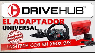 DRIVEHUB CONECTA TU VOLANTE DE PLAYSTATION A XBOX SERIES SX  ONE  ONE S [upl. by Inoj859]