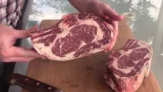 HowTo Dry Age Beef at Home  42 Day Aged Ribeye [upl. by Maillil720]