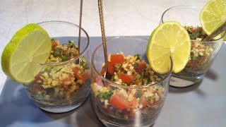 Tabbouleh Salad Appetizer [upl. by Nnaeiluj]