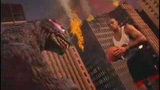 Nike Commercial Godzilla vs Charles Barkley [upl. by Hannis]