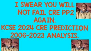 2024 CRE PAPER 2 PREDICTIONSTopics to read and score A in CRE [upl. by Millwater]