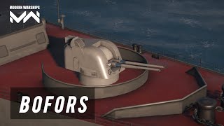 Bofors 120 mm Naval Automatic Gun L50  Modern Warships [upl. by Xenia]