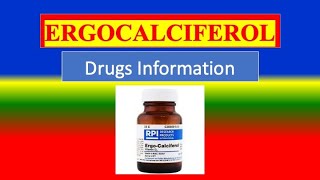 ERGOCALCIFEROL  Generic Name Drug class Precautions  How to use Side Effects [upl. by Lachance]