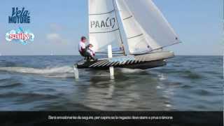 Nacra 17 Olympic Multihull Sailing  Prova in esclusiva per Vela e Motore [upl. by Eelidnarb707]