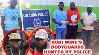 Ba bodyguard ba Bobi Wine okuli Eddy Mutwe ne Gadaffi police ye Masaka ebayigga Alleged assault [upl. by Eynenihc]