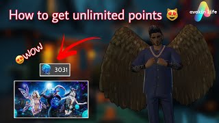 🌸Avakin added this new location The Haunted Town l How to get unlimited😻points for badges in 2024 [upl. by Atteynad]