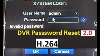 h264 dvr password reset 20 by technical th1nker  How to Reset DVR Password [upl. by Hesler]