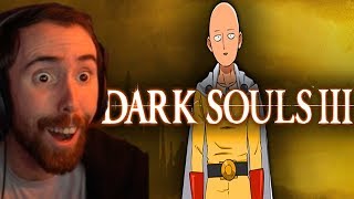 Asmongold Is BLOWN AWAY By Dark Souls 3 in 1 Hit Video [upl. by Mulligan]