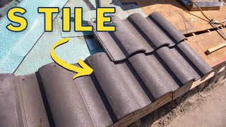 How to Install S Shape Roofing Tiles [upl. by Tevis]