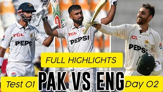 Full Highlights  Pakistan vs England  1st Test Day 2  PCB  Cricket [upl. by Kevin]