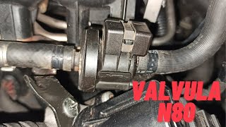 TUTORIAL cambio valvula N80 para Golf GTIR MK6MK5 grupo VAG [upl. by Ganny]