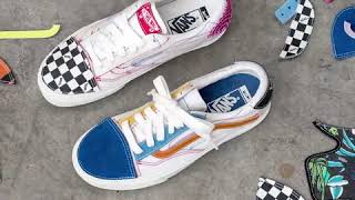 Vans x Taka Hayashi DIY Low LX  StopMotion by Asphaltgold [upl. by Honey]