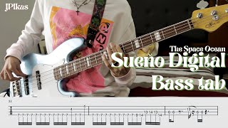 Sueño Digital  The Space Ocean Bass cover with tabs [upl. by Thomson]