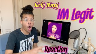 Nicki Minaj Im Legit Ft Ciara Reaction  Mister J The Act [upl. by Ratna360]