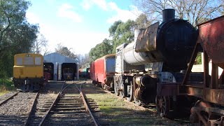 Yarra Valley Railway  Tour of Healesville Station [upl. by Aillicec]