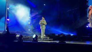 Romeo Santos Performing “ Promise ” in Houston Texas at Minute Maid Park  FV3 Tour 2023 [upl. by Drannel]