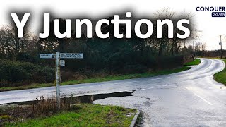 Y Junctions driving lesson  UK [upl. by Myo]