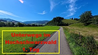 Heftige Anstiege im Hochschwarzwald am 1 Tag [upl. by Zat448]